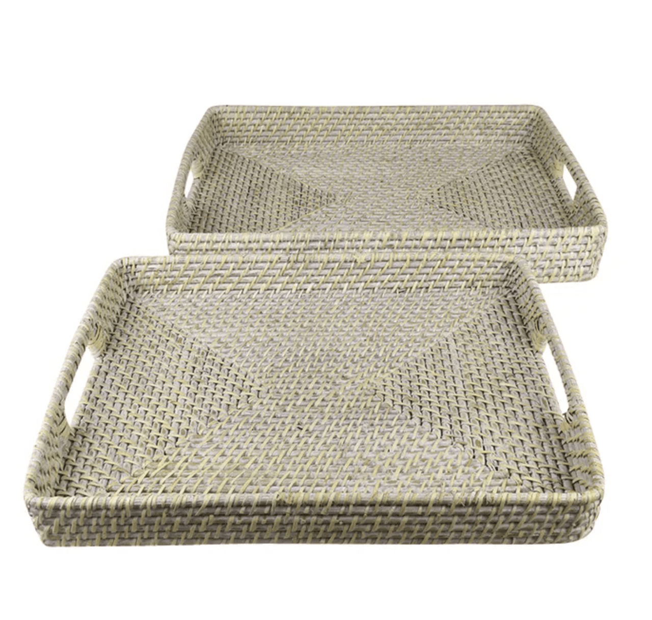 Bay Rattan Rectangular Tray - Small House of Dudley