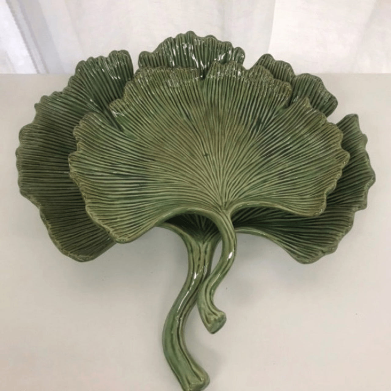 Ginkgo Leaf Plate - Large House of Dudley