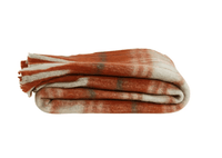 Thumbnail for Plaid Throw Rug - Orange House of Dudley