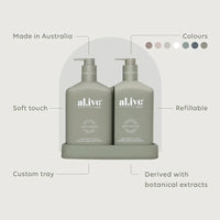 Thumbnail for al.ive - Wash & Lotion Duo - Green Pepper & Lotus