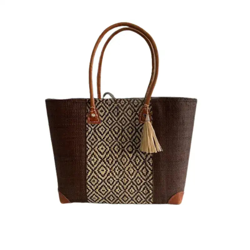 Basket - Boho Brown