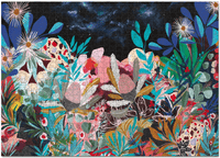 Thumbnail for A 1000 Piece Puzzle - Secret Garden with colorful plants and flowers by Journey of Something.