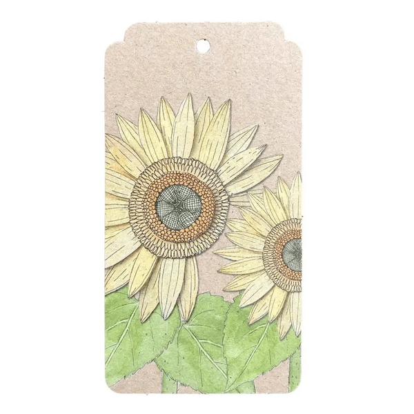 A Gift Tag - Sunflower – High quality House of Dudley homewares