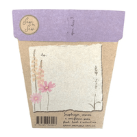 Thumbnail for A packet of 'Happy Birthday' Picnic seeds with a purple flower on it, from Sow n Sow.