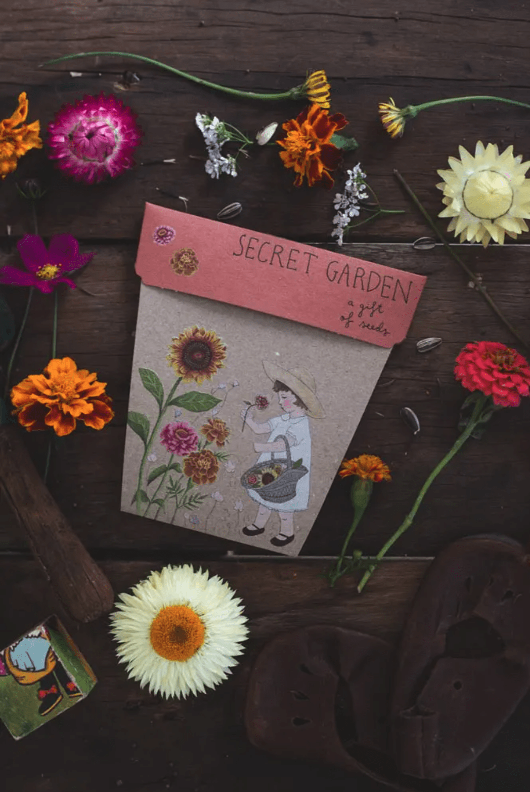 Sow n Sow's Secret Garden seed packet.