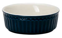 Thumbnail for A Scandinalia small blue Alice Pie Dish with white rim on a white background.