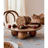 Thumbnail for Angus Round Footed Platter – High quality House of Dudley homewares