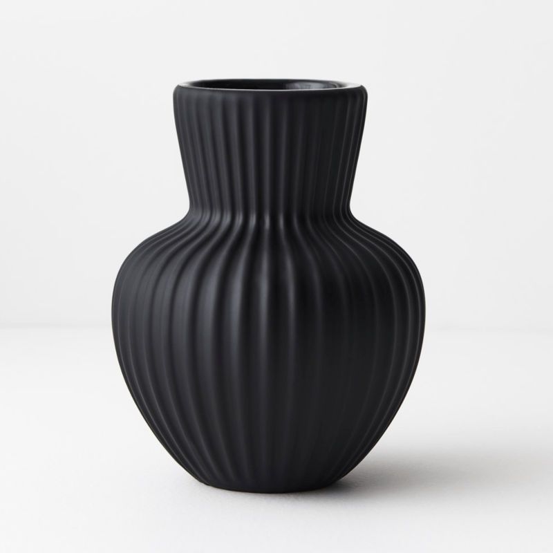 Annix2 vase in black