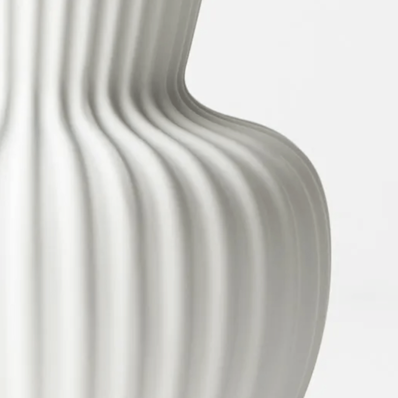 Annix2 vase close up of fluted edges