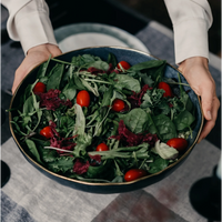 Thumbnail for Ariel Salad Bowl - Matt Black – High quality House of Dudley homewares