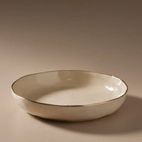 Thumbnail for Ariel Salad Bowl - Off White – High quality House of Dudley homewares