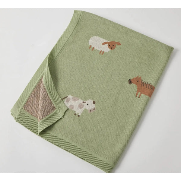 Baby Blanket - Barnyard Buddies-baby-gift-House-of-Dudley