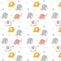 Thumbnail for Baby Blanket - Eddie Elephants House of Dudley