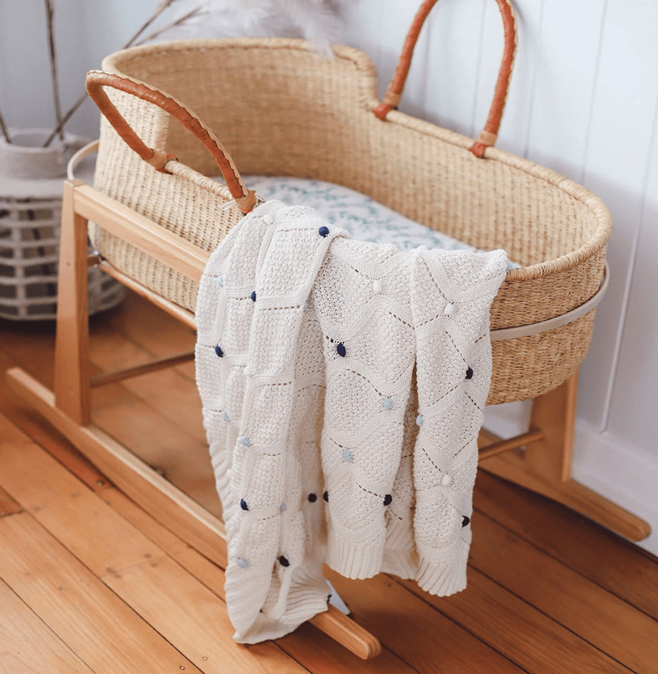 Baby Blanket - Lucy - Blue House of Dudley