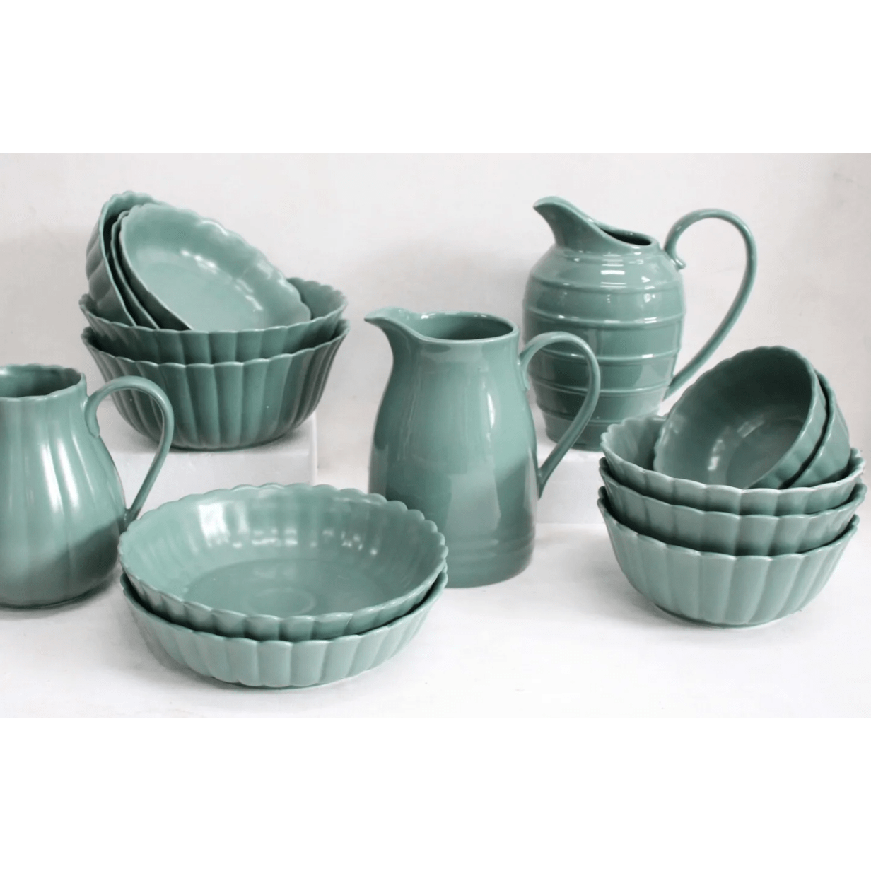 Belle Salad Bowl - Bayleaf – High quality House of Dudley homewares