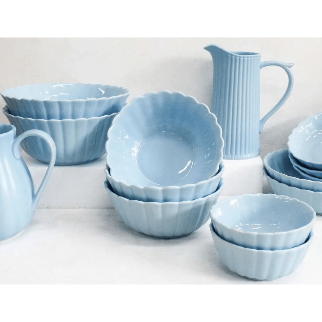 Belle Salad Bowl - Powder Blue – High quality House of Dudley homewares
