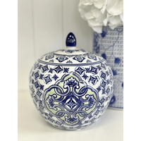 Thumbnail for Blue and Green Jar – High quality House of Dudley homewares