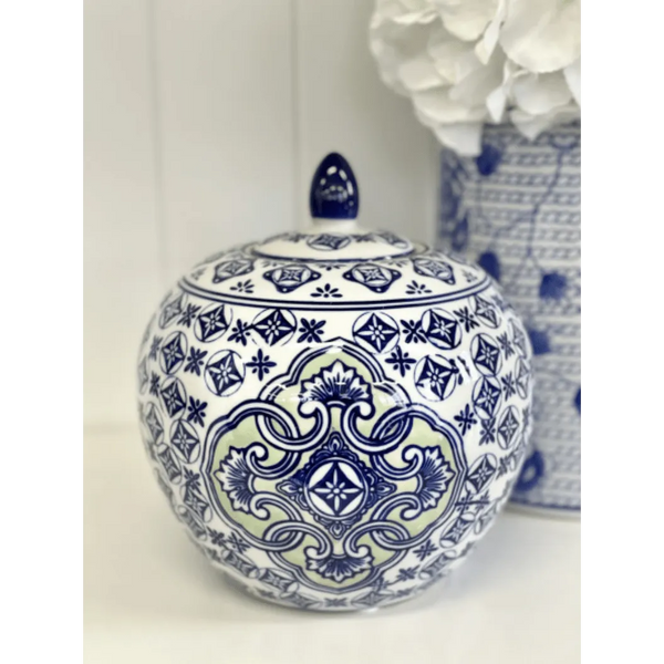 Blue and Green Jar – High quality House of Dudley homewares