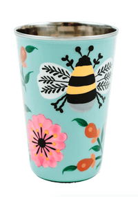 Thumbnail for Bumble Bee Tumbler - Turquoise House of Dudley