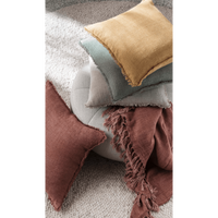 Thumbnail for Burton Ochre Cushion – High quality House of Dudley homewares