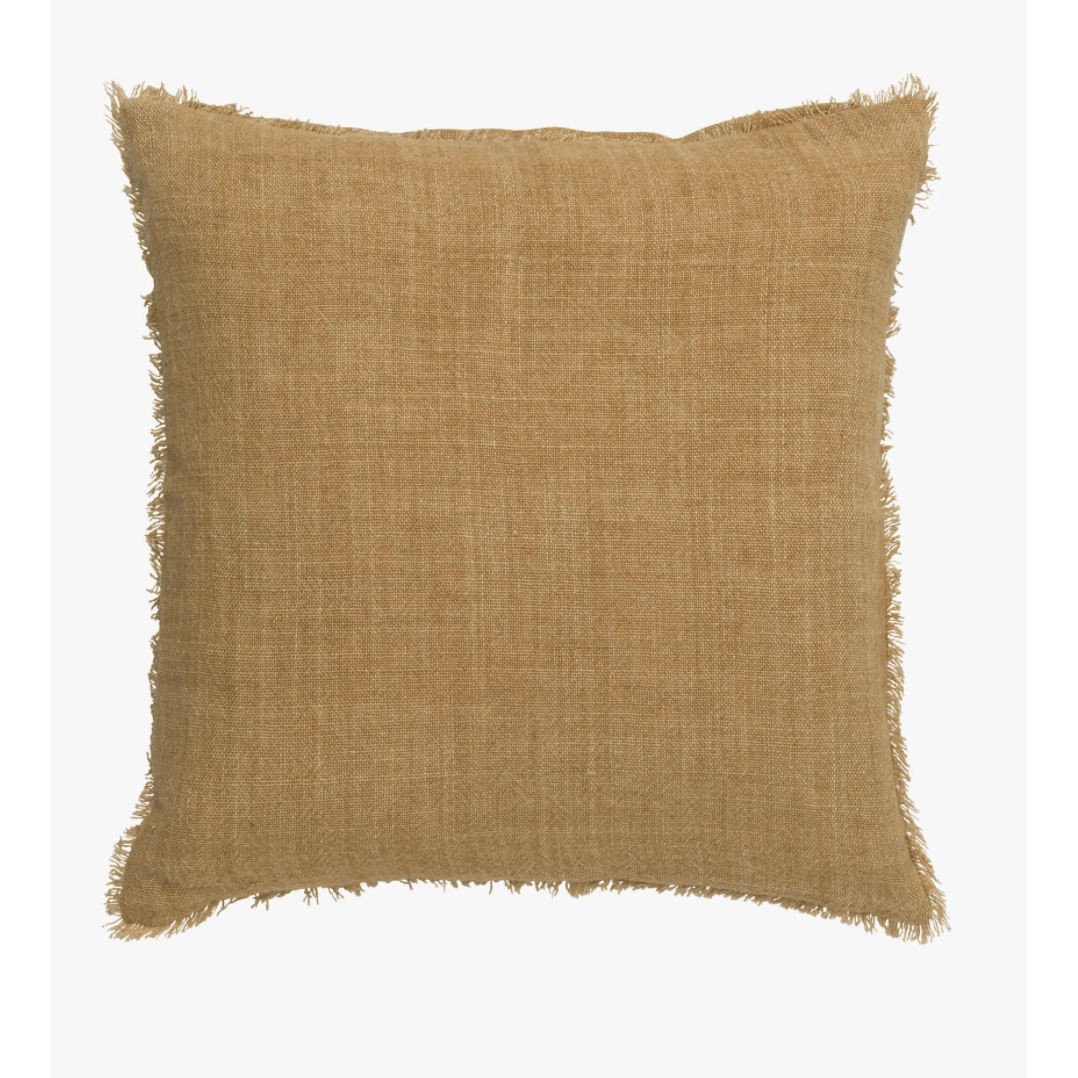 Burton Ochre Cushion – High quality House of Dudley homewares