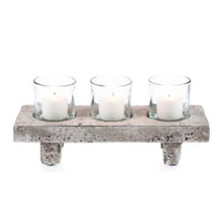 Thumbnail for Ceramic & Glass Tea Light Candle Holder House of Dudley