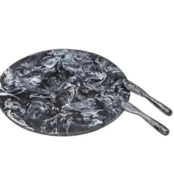 Cheese Set - 3pc Marlow Storm – High quality House of Dudley homewares