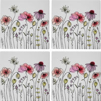 Thumbnail for Coasters - Spring Flowers - Set of 4 House of Dudley