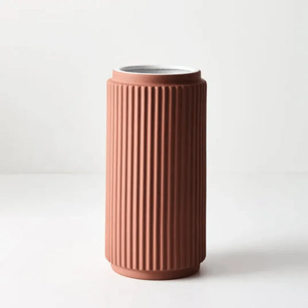 Culotta Vase - Terracotta-decorative-vase-House-of-Dudley