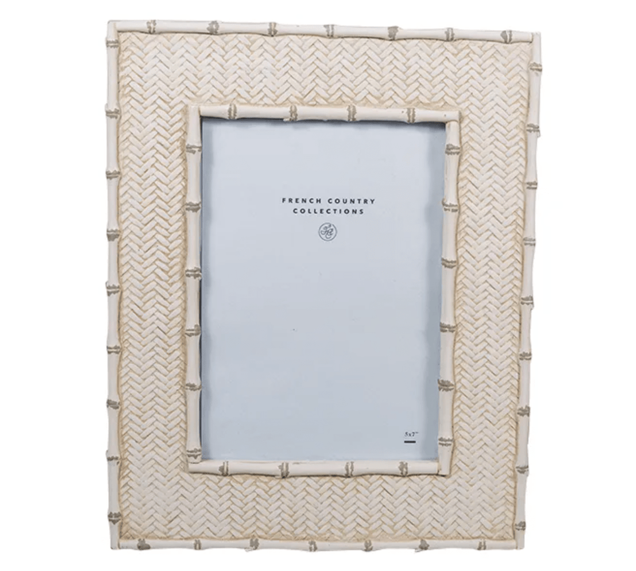 Dermont White Wash Photo Frame 5x7" House of Dudley