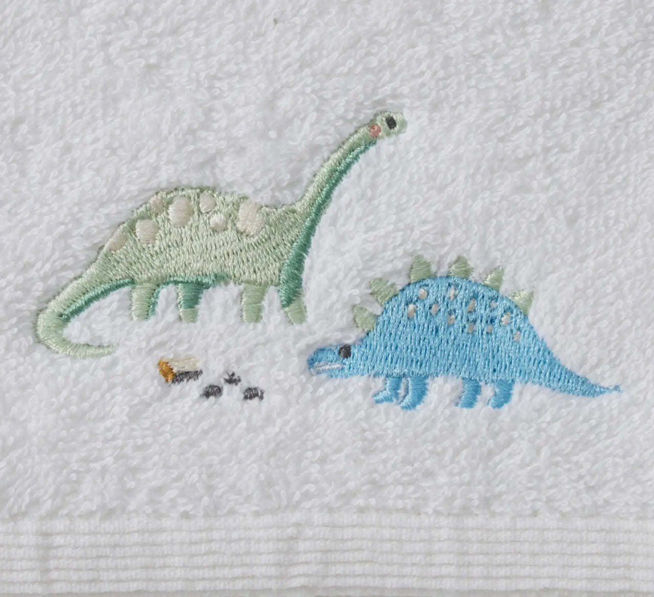 Dallying Dino Bath Towel & Face Washer
