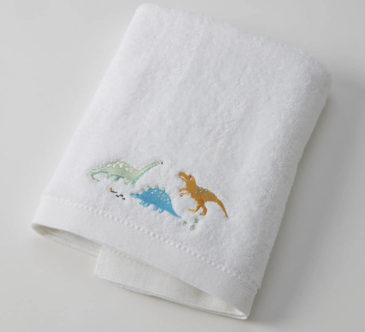 Dallying Dino Bath Towel & Face Washer