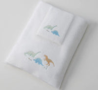 Thumbnail for Dallying Dino Bath Towel & Face Washer