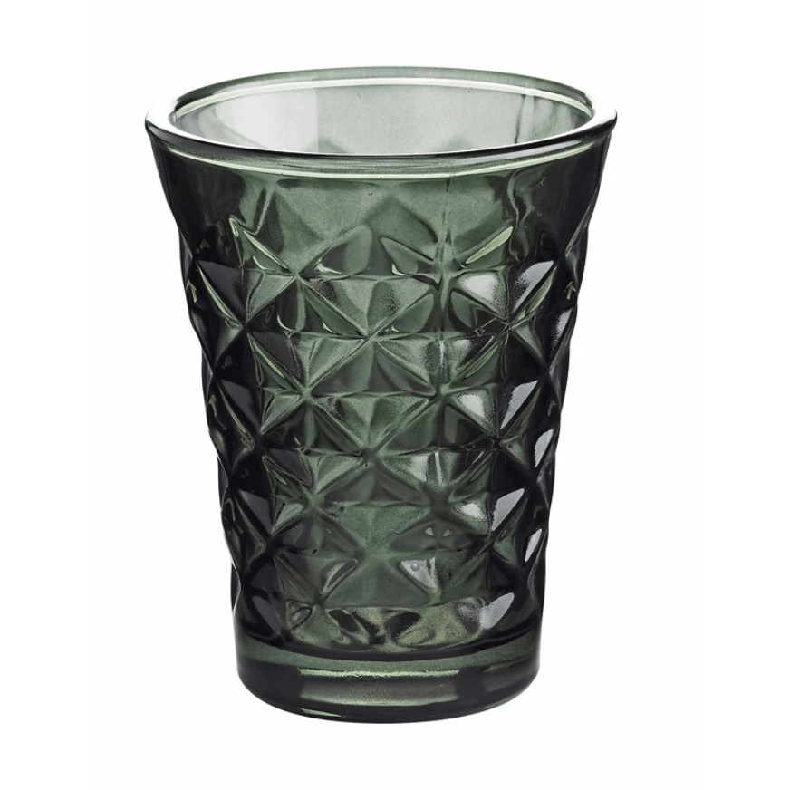 Facet Tealight Glass - Metallic Green – High quality House of Dudley homewares