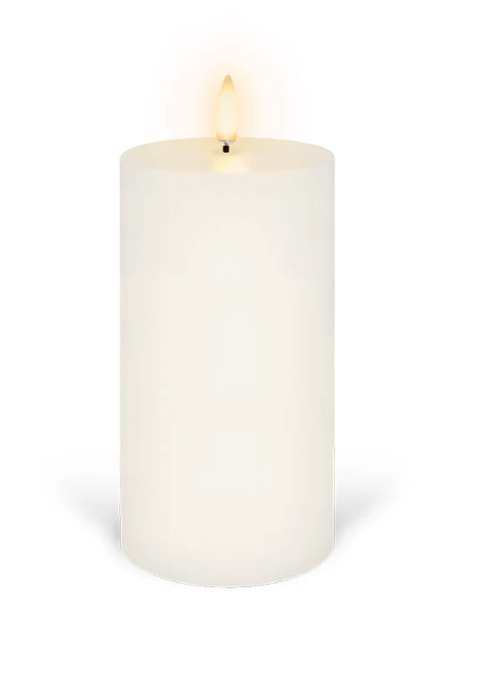 Flameless Pillar Candle - 7.8cm x 15.2cm House of Dudley