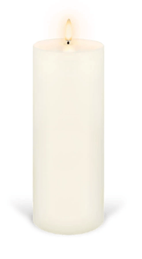 Thumbnail for Flameless Pillar Candle - 7.8cm x 20.3cm House of Dudley