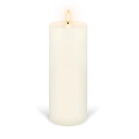 Thumbnail for Flameless Pillar Candle - 7.8cm x 20.3cm - Nordic White – High quality House of Dudley homewares