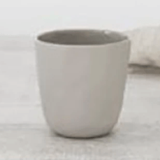 Flax Short Cup - Grey House of Dudley