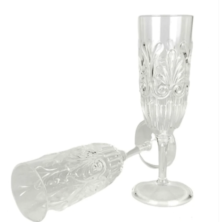 Flemington Acrylic Champagne Flute - Clear – High quality House of Dudley homewares