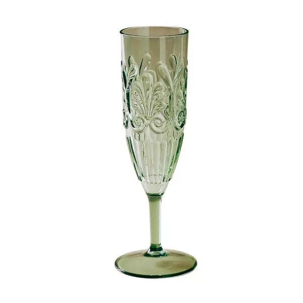 Flemington Acrylic Champagne Flute - Sage Green – High quality House of Dudley homewares