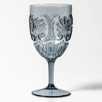 Thumbnail for Flemington Acrylic Wine Glass - Blue House of Dudley