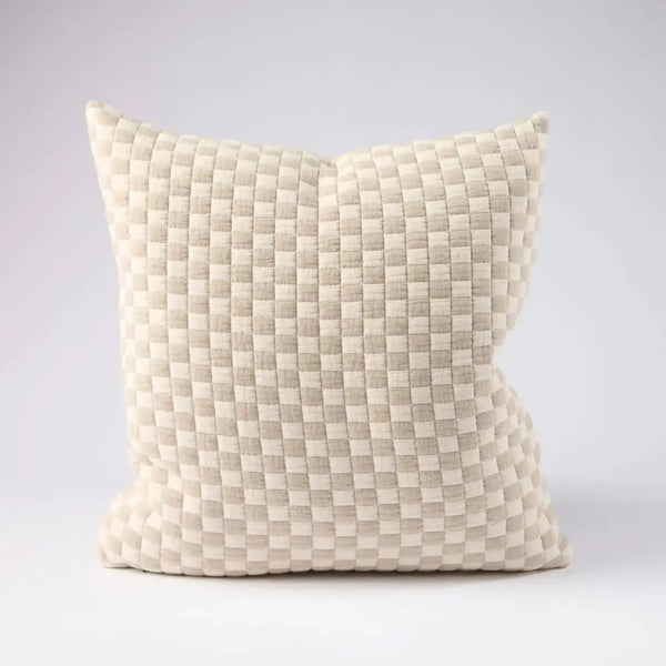Gambit Cushion - Off White / Natural – High quality House of Dudley homewares
