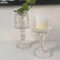 Thumbnail for Glass Candlestick – High quality House of Dudley homewares