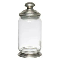 Thumbnail for Glass and Pewter Storage Jar – High quality House of Dudley homewares