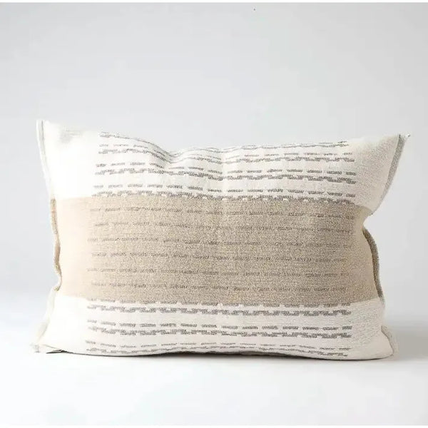 Hagen Cushion - Off White / Slate – High quality House of Dudley homewares