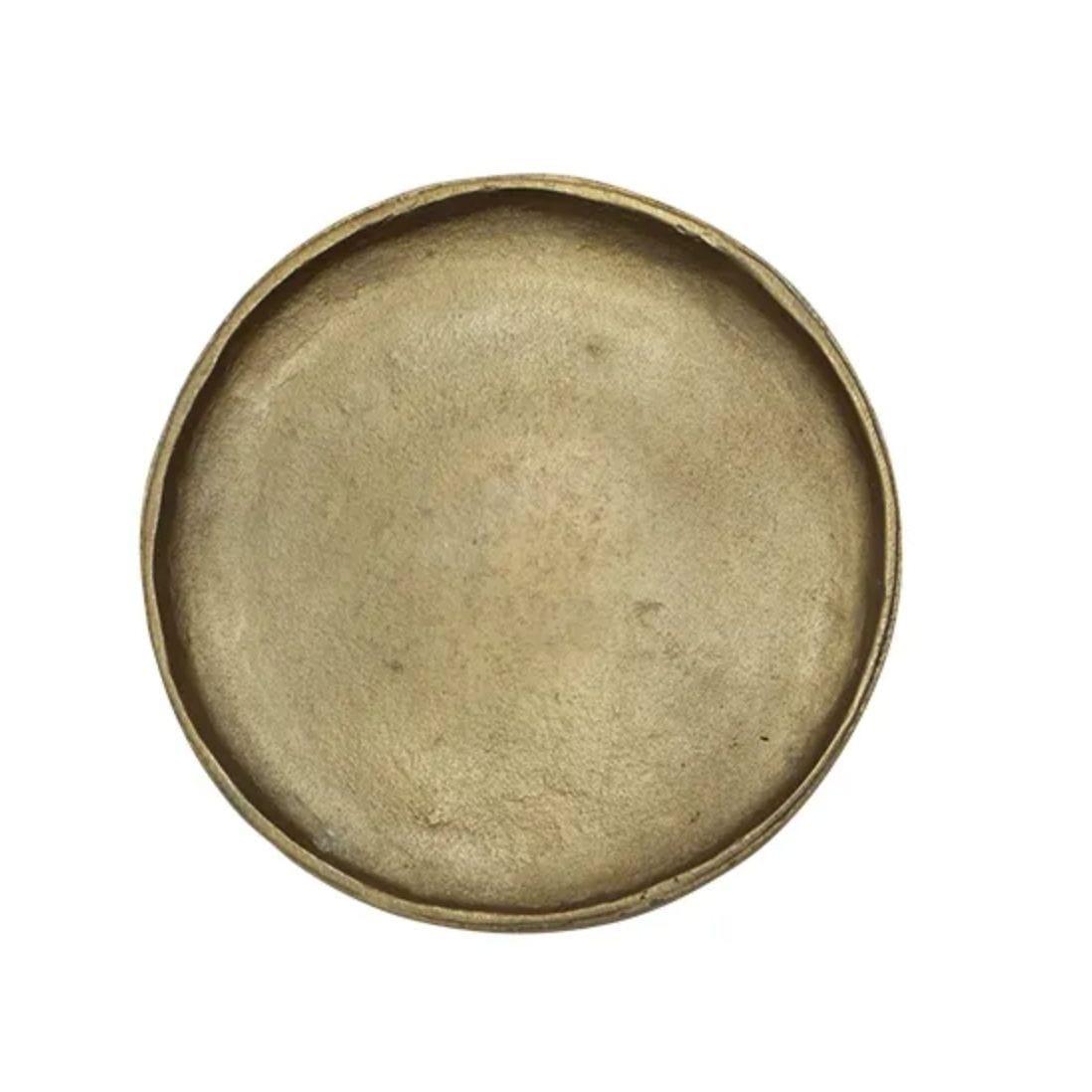 Hand Forged Brass Plate - Large House of Dudley