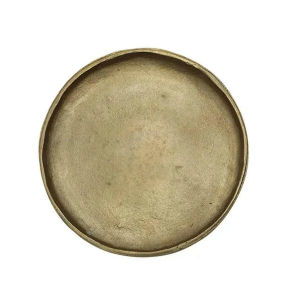 Hand Forged Brass Plate - Large – High quality House of Dudley homewares