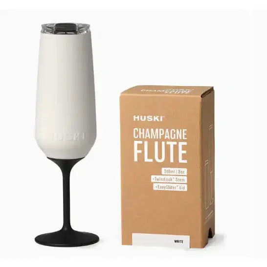 Huski Champagne Flute - White – High quality House of Dudley homewares