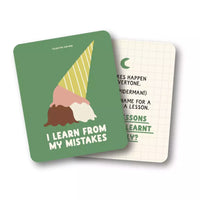 Thumbnail for I learn from my mistakes with Learning About Me kids coasters by Collective Hub.