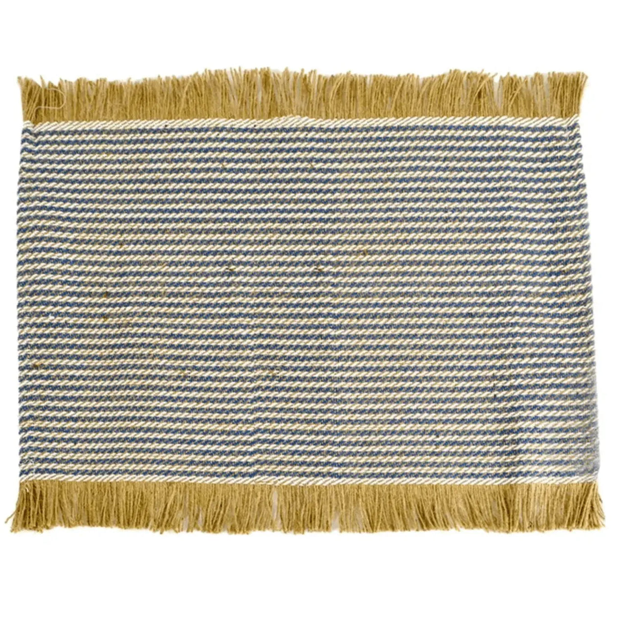 Jai Jute Placemats - Denim / White – High quality House of Dudley homewares